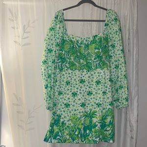 Lily Pulitzer Green Leaf Dress - NEVER WORN with Tags 🌴